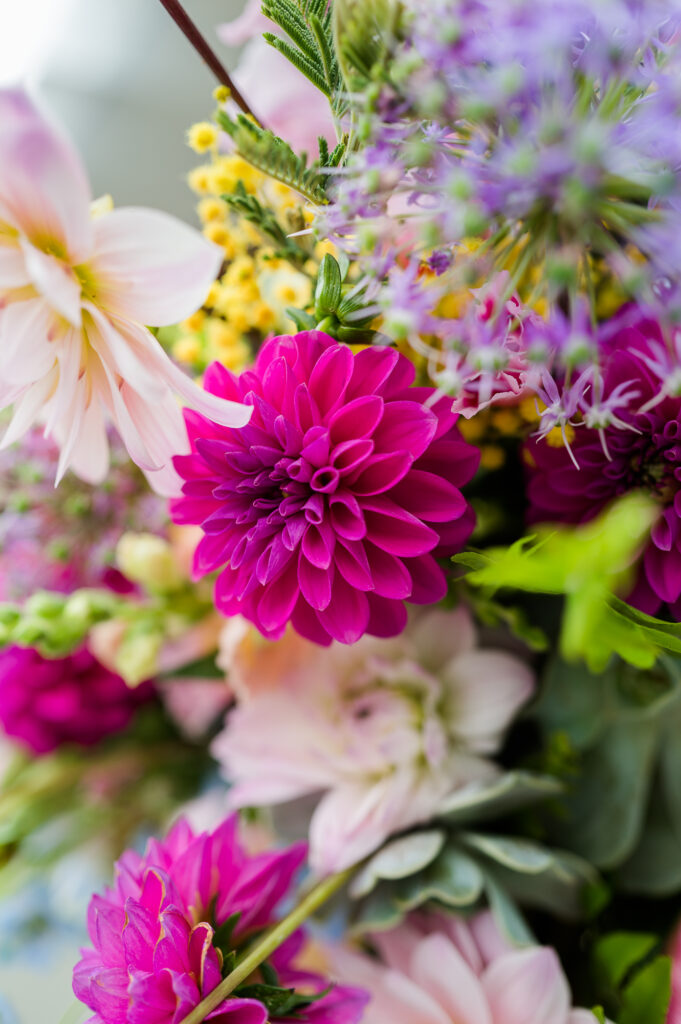 Colorful and vibrant floral arrangement