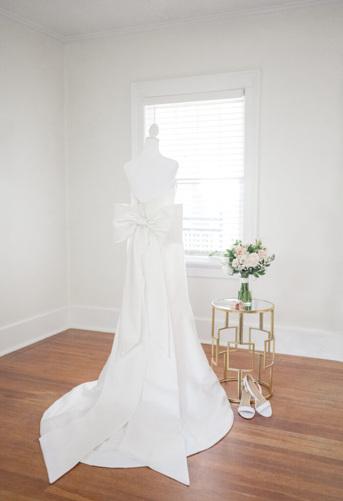 Anne Barge Wedding Dress with Large Bow