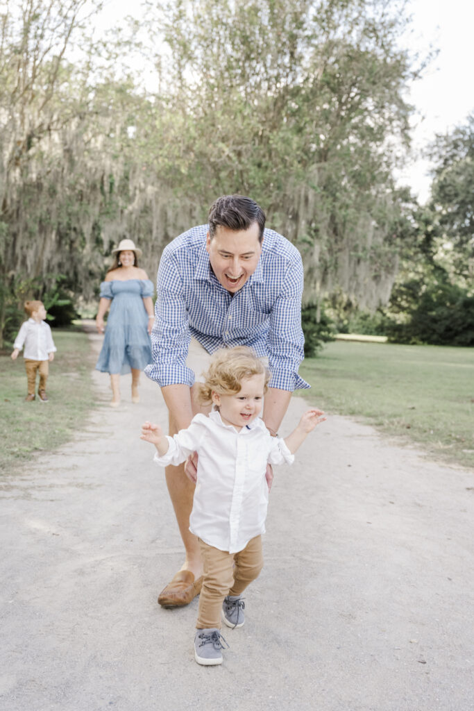 Family Playtime at Hampton Park Charleston