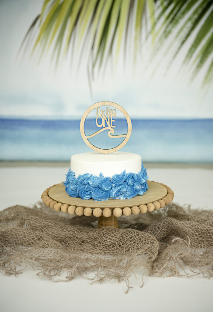 Surfer Cake Smash: Catch the Birthday Wave