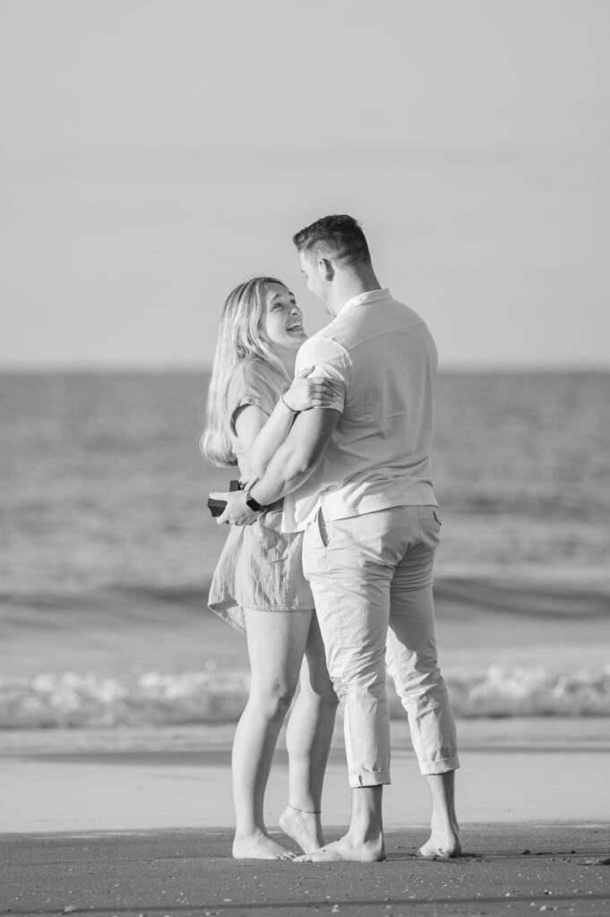 surprise beach proposal
