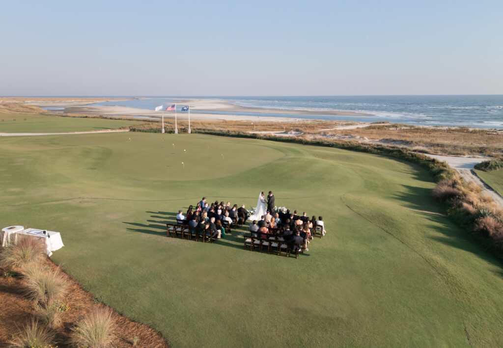 Destination Wedding at Kiawah Island Ocean Course 