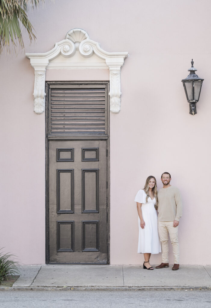 Charleston Engagement at Mills House in Charleston South Carolina