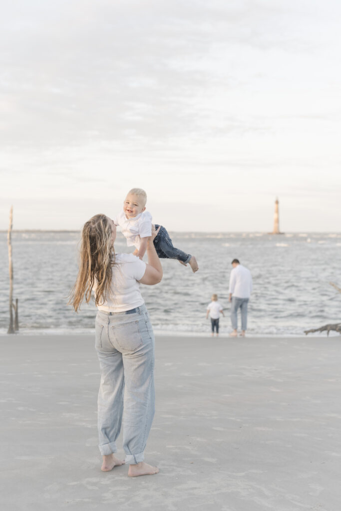 Family Photography at Folly Beach