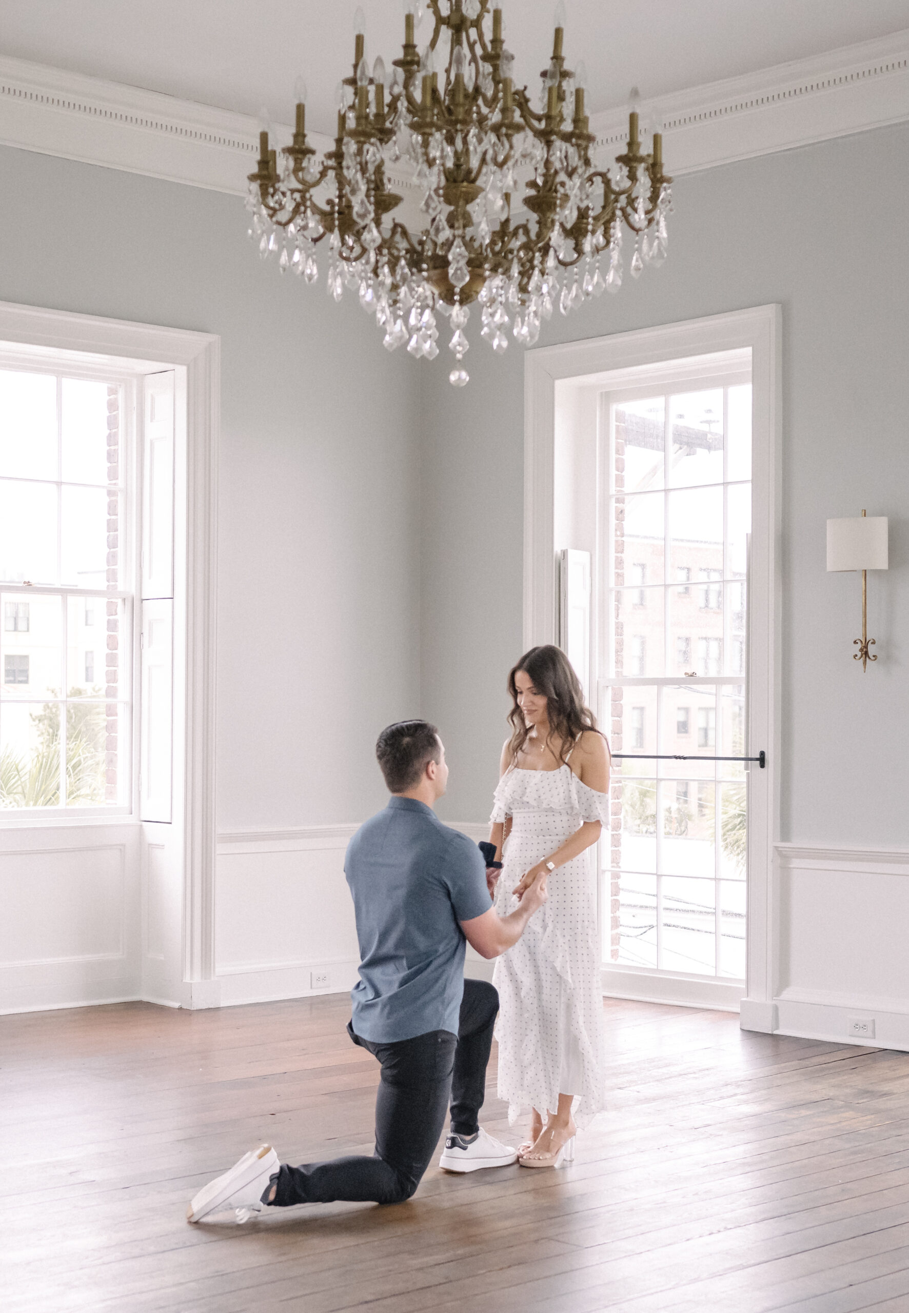 Charleston wedding proposal photography