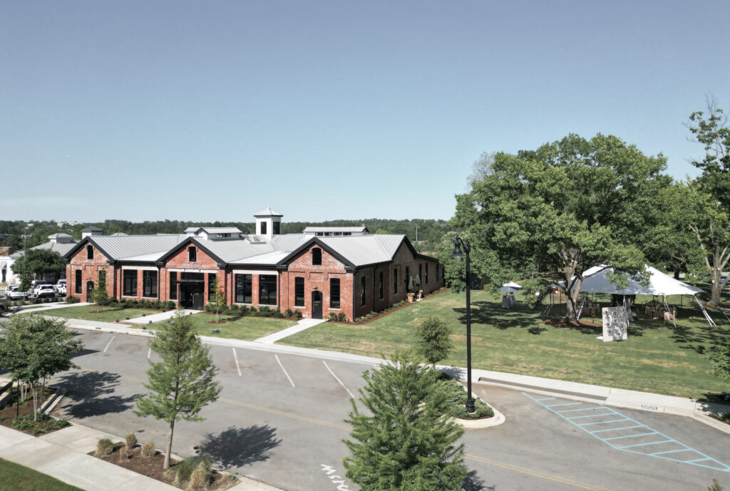 Aerial view of the Laundry at Bull Street in Columbia, SC