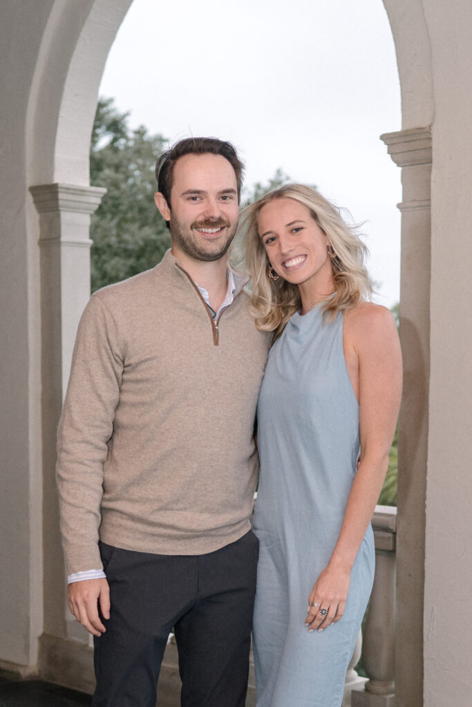 Charleston surprise proposal in the rain