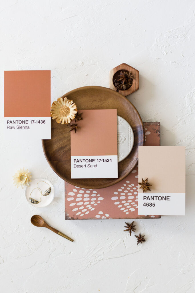 spring wedding color palette
