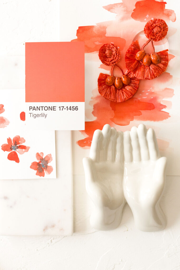 spring wedding color palette