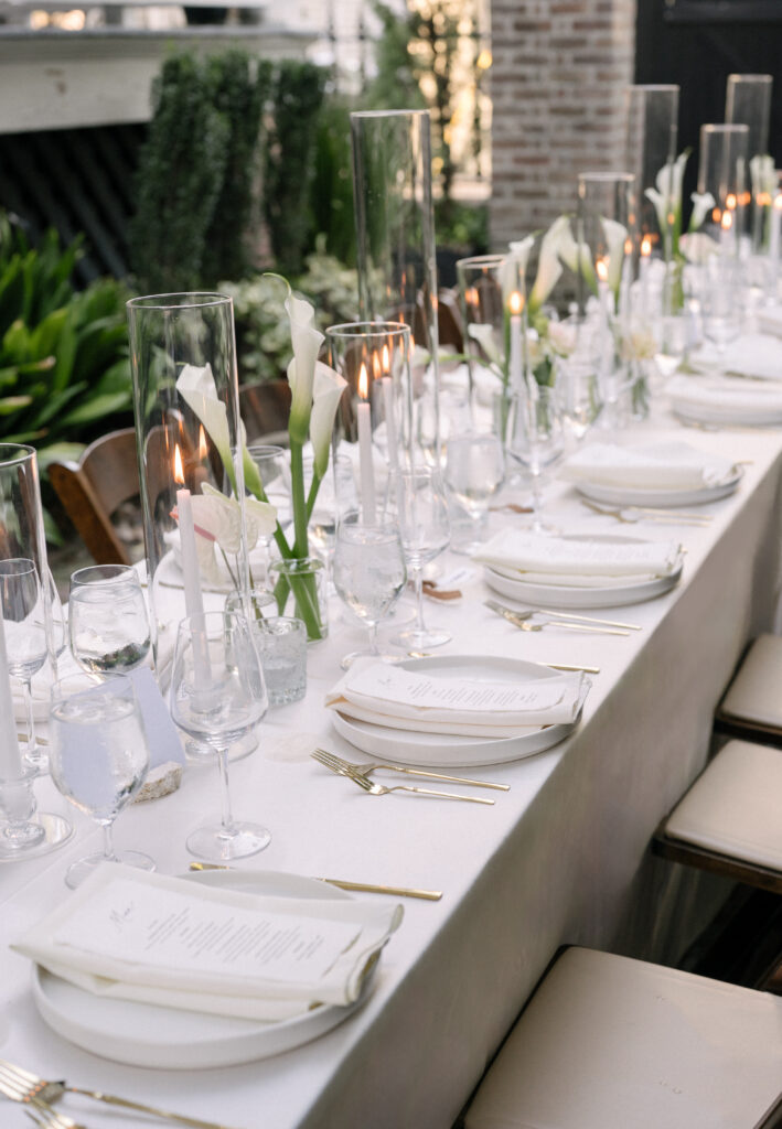 spring wedding centerpiece