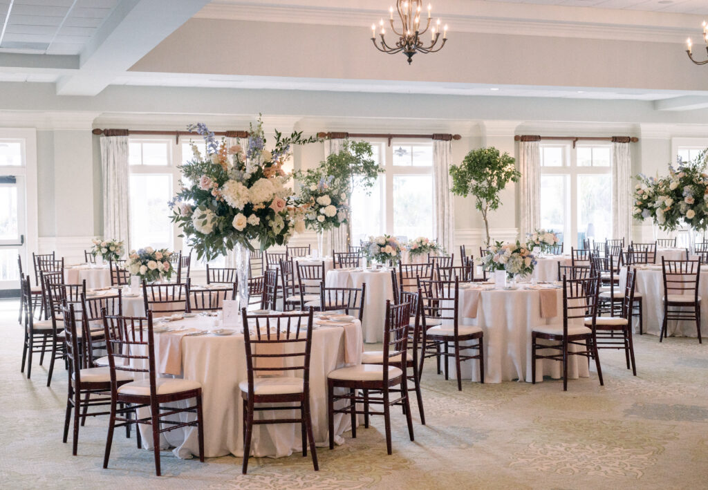 spring wedding centerpiece