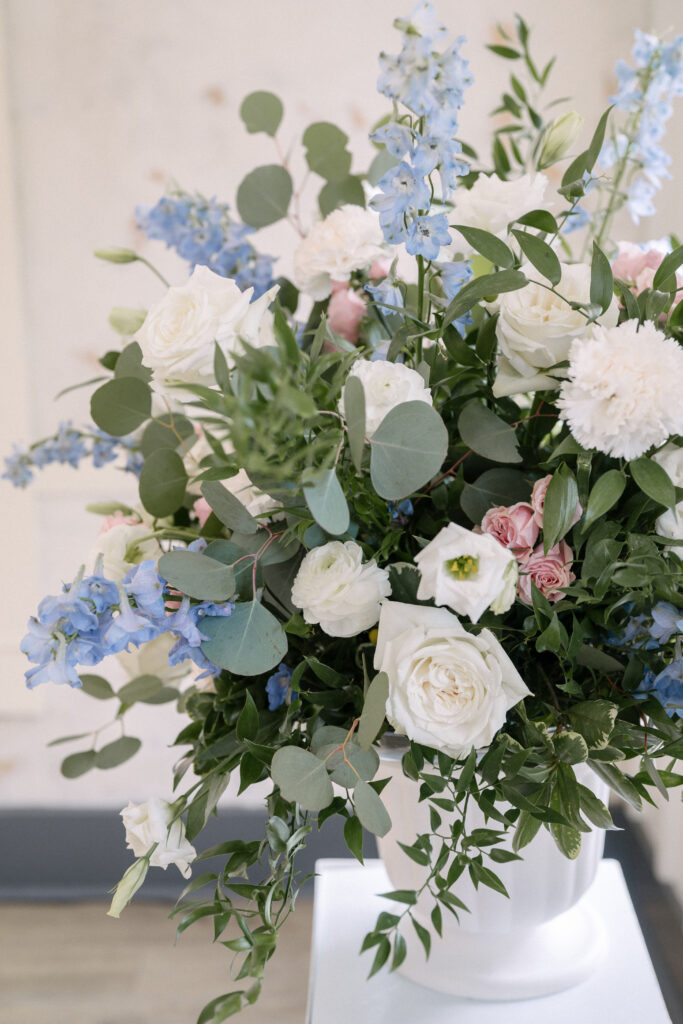spring wedding centerpiece