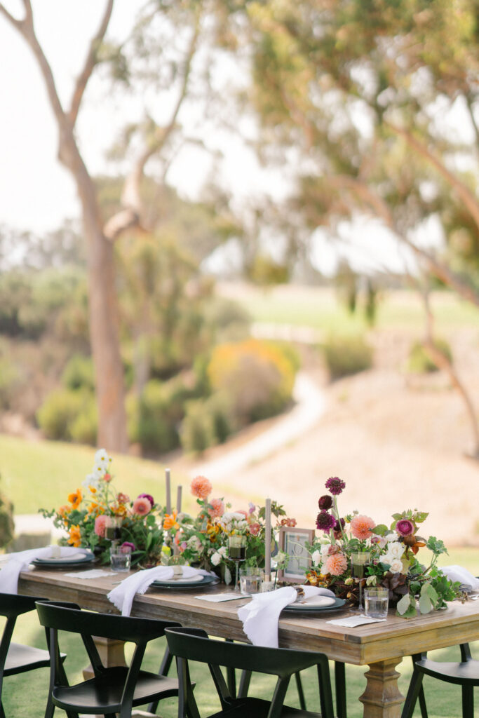 spring wedding centerpiece